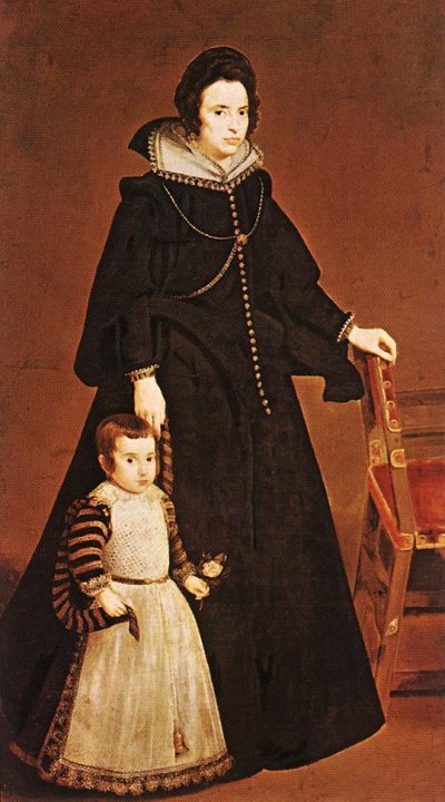Dona Antonia de Ipenarrieta y Galdos and her Son Luis