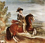 Diego Velazquez  - paintings - Equestrian Portrait of Philip IV