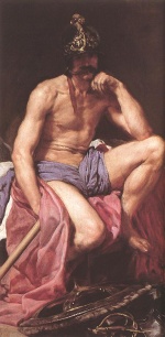 Diego Velazquez  - paintings - Mars (God of War)