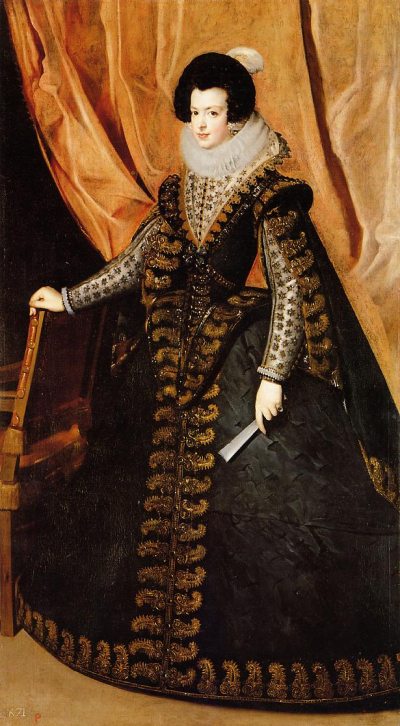 Queen Isabel  Standing