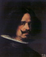 Diego Velázquez  - paintings - Self Portrait