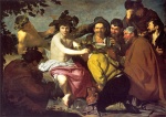Diego Velazquez  - paintings - The Drunkards