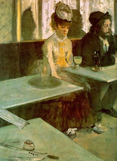 In a Cafe