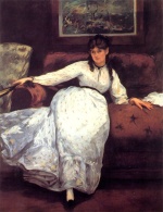 Edouard Manet  - paintings - Repose