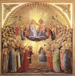 Fra Angelico  - Bilder Gemälde - The Coronation of the Virgin