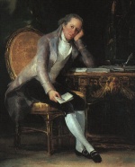 Francisco Jose de Goya  - paintings - Gaspar Melchor de Jovellanos