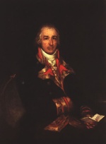 Francisco Jose de Goya  - Peintures - Portrait de Don Jose Queralto
