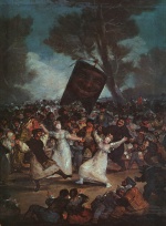Francisco de Zurbaran - Bilder Gemälde - The Burial of the Sardine