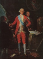 Francisco Jose de Goya  - Peintures - Le comte de Floridablanca