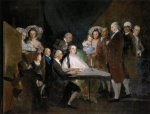Francisco de Goya  - Peintures - La famille de l'infant Don Luis
