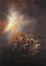 Francisco de Goya  - Peintures - Le feu