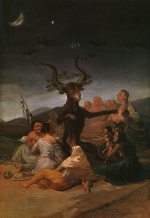 Francisco Jose de Goya  - paintings - Witches Sabbath