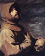Francisco de Zurbaran  - Peintures - St Francis