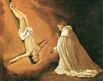 Francisco de Zurbaran  - Bilder Gemälde - The Apparition of the Apostle St Peter to St Peter of Nolasco