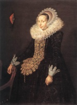 Frans Hals  - Peintures - Catharina Both van der Eem 