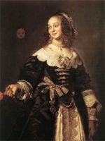 Frans Hals  - Peintures - Isabella Coymans