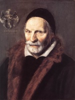 Frans Hals  - Peintures - Jacobus Zaffius