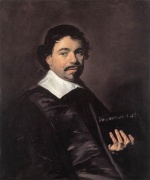 Frans Hals  - Bilder Gemälde - Johannes Hoornbeek