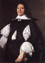 Frans Hals  - Peintures - Portrait d'un homme