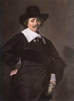 Frans Hals  - paintings - Portrait of a Standing Man
