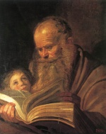 Frans Hals  - paintings - St Matthew