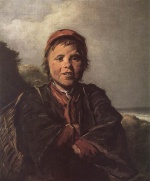 Frans Hals  - Bilder Gemälde - The Fisher Boy