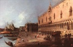 Canaletto - Bilder Gemälde - Doge Palace