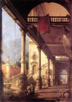 Canaletto - Bilder Gemälde - Perspective