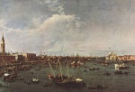 Canaletto  - Bilder Gemälde - St Marks Basin