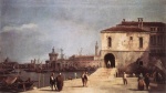 Canaletto  - paintings - The Fonteghetto della Farina