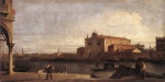 Canaletto  - paintings - View of San Giovanni dei Battuti at Murano