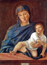 Giovanni Bellini - Bilder Gemälde - Madonna and Child