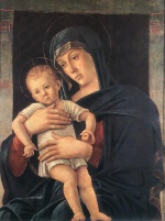Giovanni Bellini - Bilder Gemälde - Madonna with the Child