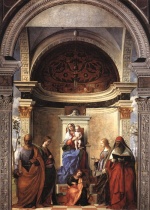 Giovanni Bellini - Bilder Gemälde - San Zaccaria Altarpiece