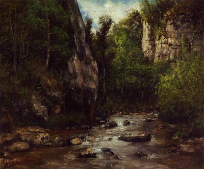 Landscape near Puit Noir  near Ornans