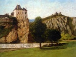 Gustave Courbet  - Peintures - Le château de Thoraise