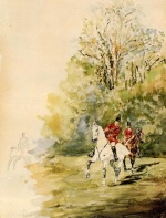 Henri de Toulouse Lautrec  - paintings - Hunting