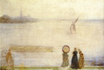 James Abbott McNeill Whistler - Peintures - Plage de Battersea