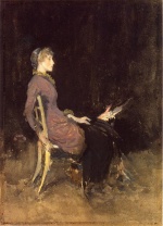 James Abbott McNeill Whistler - Peintures - Noir et Rouge