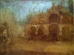 James Abbott McNeill Whistler - paintings - Blue and Gold (St Marks Venice)