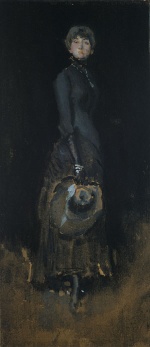 James Abbott McNeill Whistler  - Peintures - Dame en gris