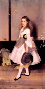 James Abbott McNeill Whistler  - Peintures - Mlle Cicely Alexander