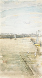 James Abbott McNeill Whistler  - Peintures - Scène sur la Mersey
