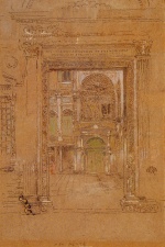 James Abbott McNeill Whistler  - paintings - Ste Giovanni Apostolo et Evangelistae
