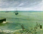 James Abbott McNeill Whistler  - Bilder Gemälde - The Ocean