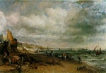 John Constable - paintings - Chain Pier, Brighton