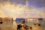 Joseph Mallord William Turner  - Peintures - Campo Santo, Venise