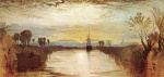Joseph Mallord William Turner  - Peintures - Canal de Chichester