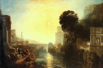 Joseph Mallord William Turner  - Peintures - Didon édifiant Carthage