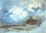 Joseph Mallord William Turner  - paintings - Dolbadern Castle